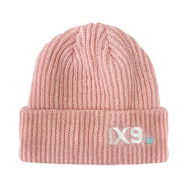 Headwear / Beanies: Ixnine IXB-11 Beanie-PINK [Korean Brand] - IXNINE / Pink / Free / 2024, Accessories, Head & Neck Wear, Headwear