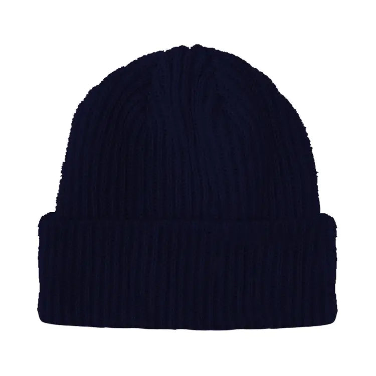 Headwear / Beanies: Ixnine IXB-14 Beanie-NAVY [Korean Brand] - IXNINE / Navy / Free / 2024, Accessories, Head & Neck Wear, Headwear