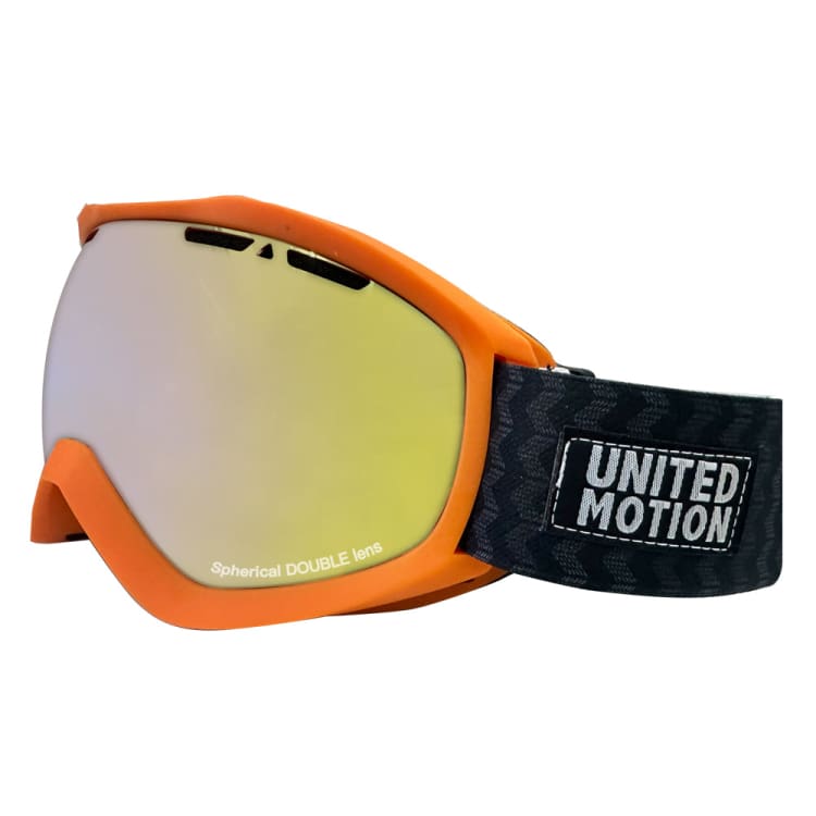 Goggles / Snow: JP Kids Mirror Snow Goggle-ORANGE - United Motion / Orange / ON / Accessories, Bearx, Eyewear, Goggles, Goggles / Snow |