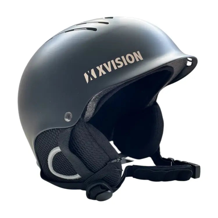 Helmets / Snow: JP Xvision (Asian Fit) Helmet-BLACK - 2025, Bearx, Black, Equipment, Gear