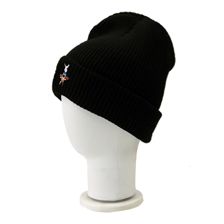 Headwear / Beanies: Keep White Rabbit Beanies-BLACK - Keep White / Black / Free / 2024, Accessories, Bearx, Black, Head & Neck Wear