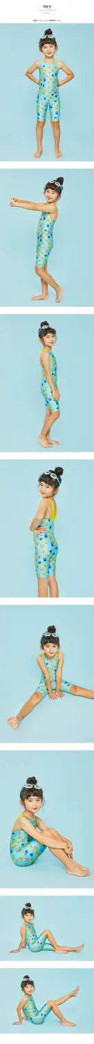 Barrel Kids Training Tech Swimsuit-AVOCADO_image