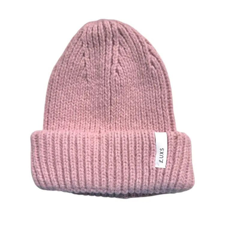 Headwear / Beanies: Luxs Basic Beanie-ROSE - Luxs / Rose / Free / 2025, Accessories, Bearx, Head & Neck Wear, Headwear / Beanies