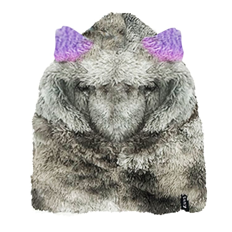 Bandanas & Face Masks: Luxs Kids Tie Dye Bear Hood-GRAY - Luxs / Gray / ON / 2024, Accessories, Bandanas & Face Masks, Bearx, Gray