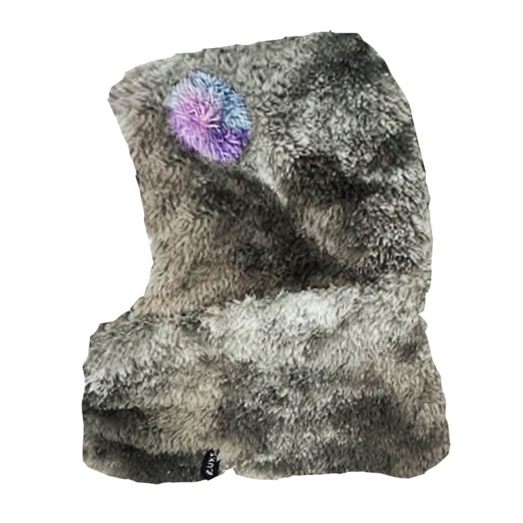 Bandanas & Face Masks: Luxs Kids Tie Dye Bear Hood-GRAY - Luxs / Gray / ON / 2024, Accessories, Bandanas & Face Masks, Bearx, Gray