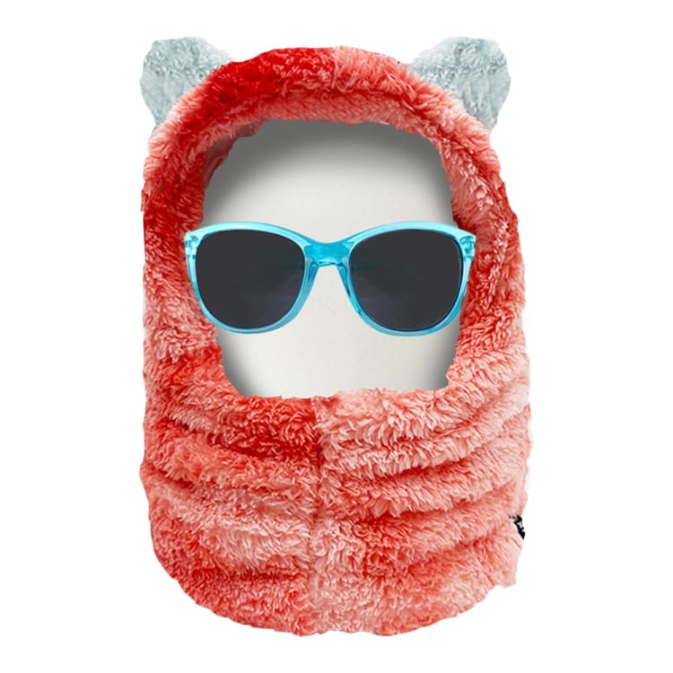 Bandanas & Face Masks: Luxs Kids Tie Dye Bear Hood-RED - Luxs / Red / ON / 2024, Accessories, Bandanas & Face Masks, Bearx, Head & Neck