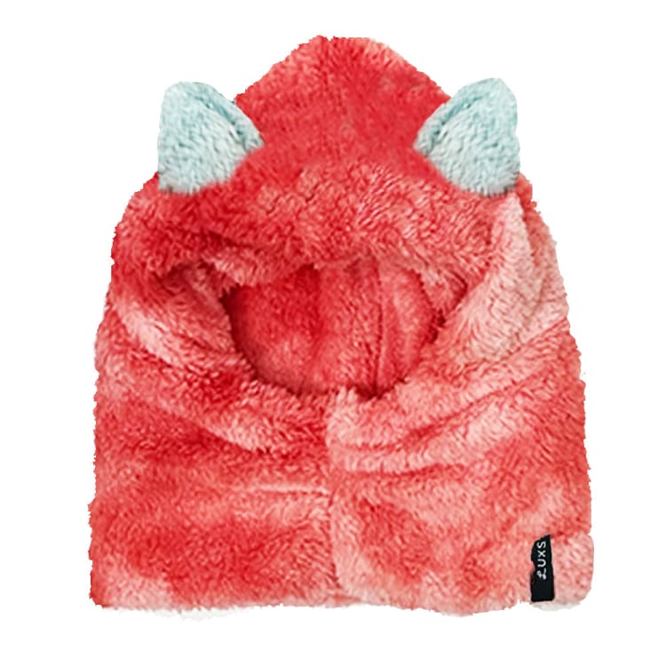 Bandanas & Face Masks: Luxs Kids Tie Dye Bear Hood-RED - Luxs / Red / ON / 2024, Accessories, Bandanas & Face Masks, Bearx, Head & Neck