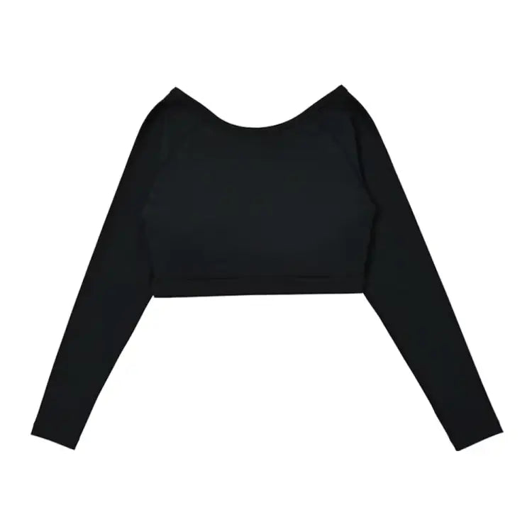 Rashguards: Maka-Hou Women Back Ribboon Rashguard-BLACK (Japanese Brand) - MAKA-HOU / Black / M / 2024, Black, Clothing, Fashion, Hong Kong