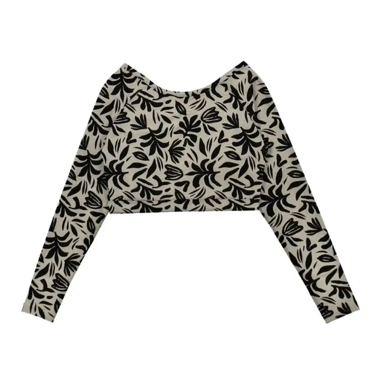 Rashguards: Maka-Hou Women Back Ribboon Rashguard-PAINT (Japanese Brand) - MAKA-HOU / Paint / M / 11W18-52S0009-L, 11W18-52S0009-M, 2024,