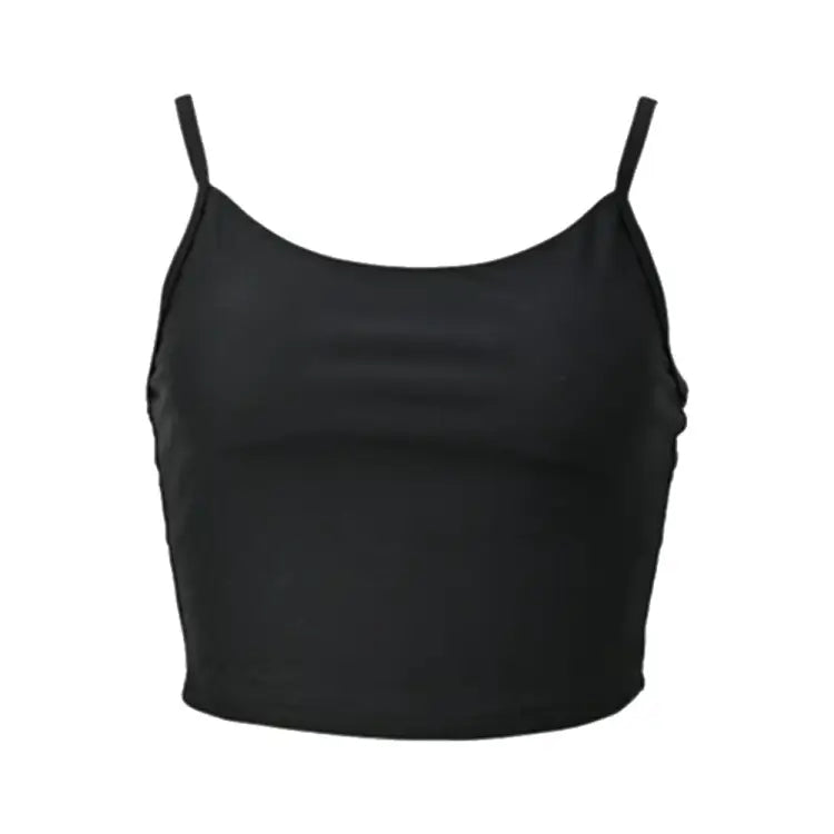 Swim Tops: Maka - Hou Women Camisole Bra Top - BLACK - MAKA_HOU / Black M 2024, Black, Clothing, Fashion, Hong Kong | 16W02 - 42S0009 - M