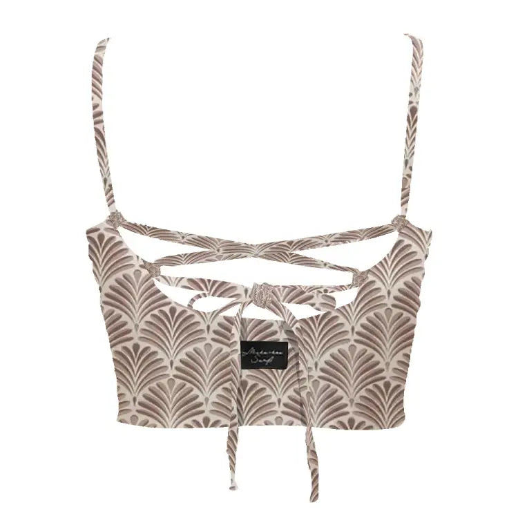 Swim Tops: Maka-Hou Women Camisole Bra Top-SHELL (Japanese Brand) - 2025, Clothing, Fashion, Hong Kong, Japan