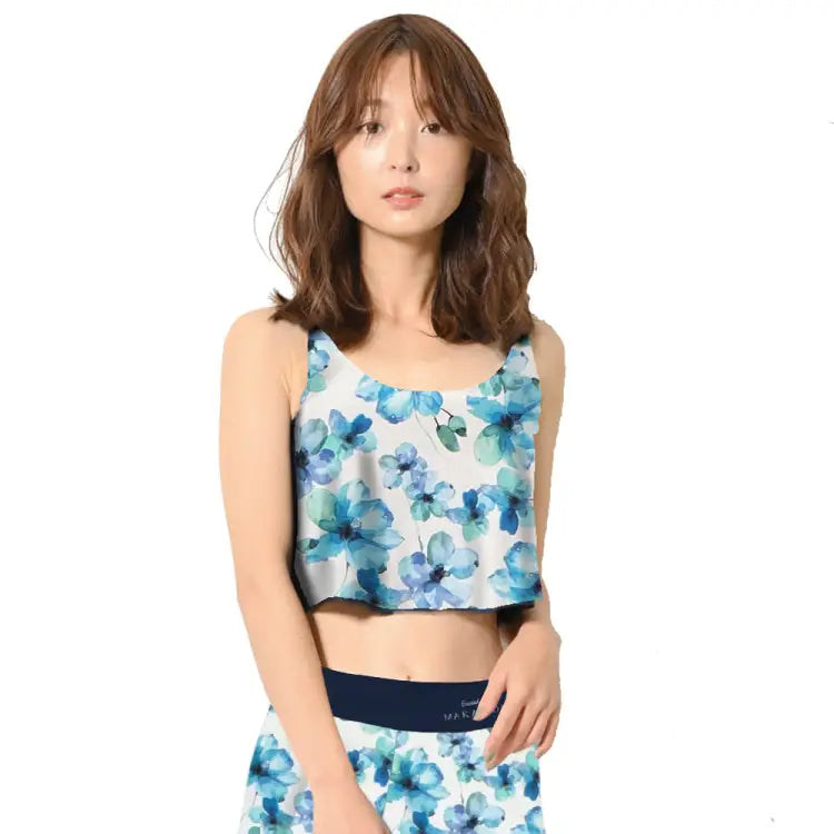 Rashguards: Maka-Hou Women Camisole Bula-WATER FLOWER (Japanese Brand) - Clothing, Exceed By, Fashion, Hong Kong, Japan