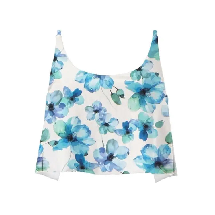 Rashguards: Maka-Hou Women Camisole Bula-WATER FLOWER (Japanese Brand) - MAKA-HOU / Water Flower / M / Clothing, Exceed By, Fashion, Hong