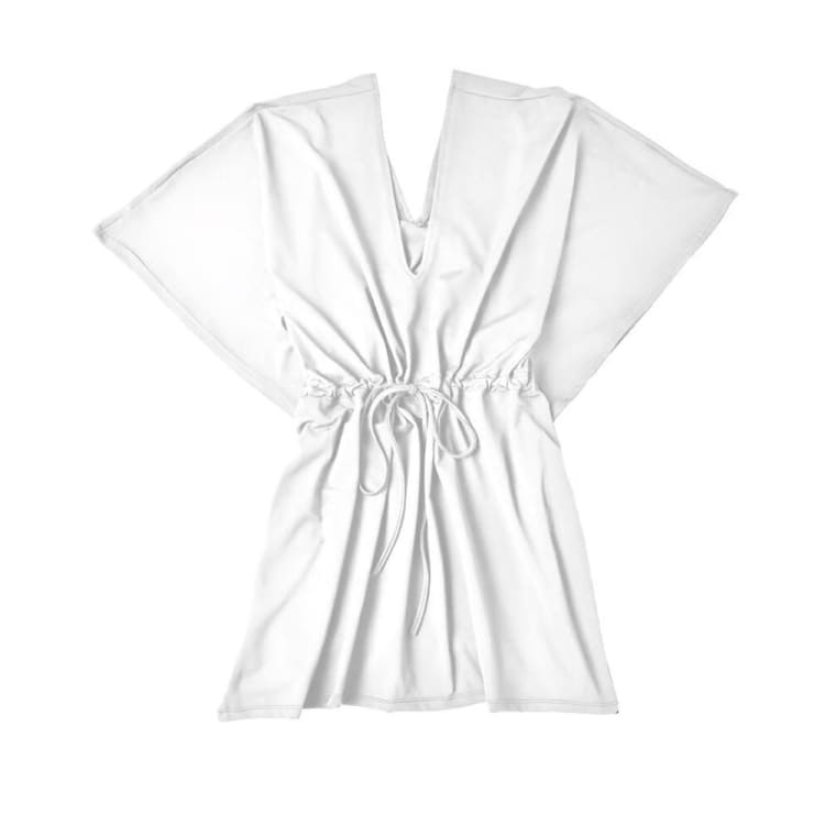 Rashguards: Maka - Hou Women Dolman Tunic Top - WHITE - White M Clothing, Fashion, Hong Kong, Japan, Macau | 12W16 - 22S0001 - M