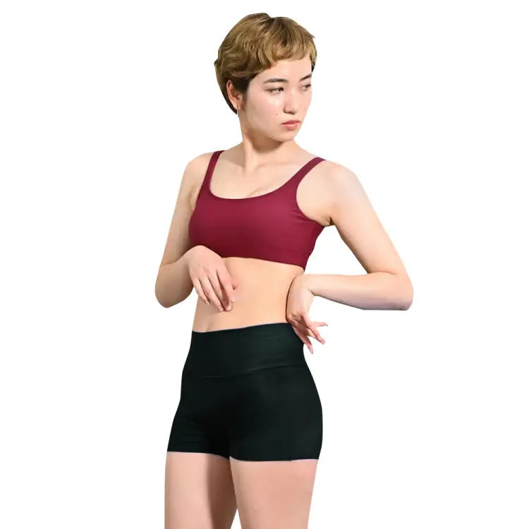 Bikini Pants: Maka - Hou Women Highcut Water Shorts - BLACK - Pants, Black, Bottom, Clothing, Fashion | 40W04 - 12S0009 - M