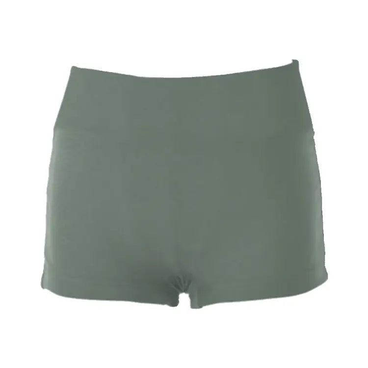 Bikini Pants: Maka-Hou Women Highcut Water Shorts-KHAKI (Japanese Brand) - MAKA-HOU / Khaki / M / 40W04-12S3788-L, 40W04-12S3788-M, Bikini