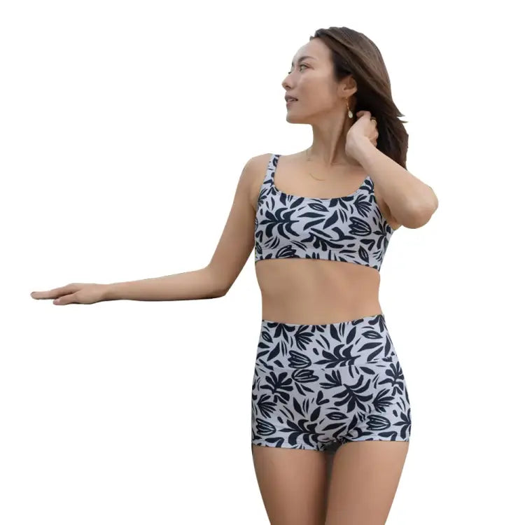 Bikini Pants: Maka - Hou Women Highcut Water Shorts - PAINT - Pants, Bottom, Clothing, Fashion, Hong Kong | 40W04 - 12S0933 - M