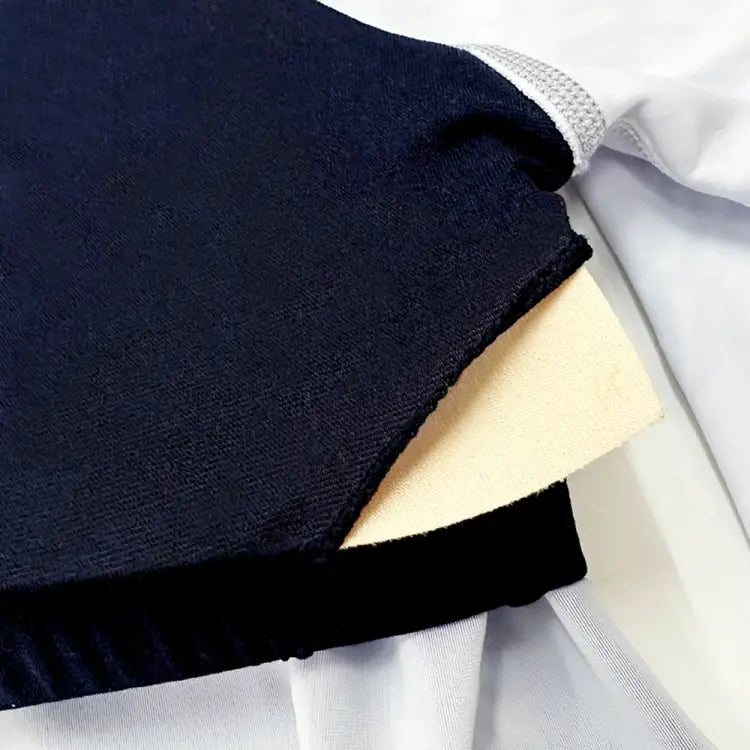 Rashguards: Maka - Hou Women Long Sleeve Rashguard - NAVY LEAF - Brush Flower, Clothing, Exceed By, Fashion, Hong Kong | 11W11 - 22S1714 - M