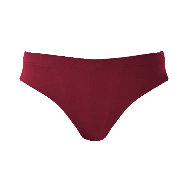 Bikini Pants: Maka-Hou Women Mid-Rise Bikini Bottom-ENJI (Japanese Brand) - MAKA-HOU / Enji / M / 40W01-12S0009-L, 40W01-12S0009-M, Bikini
