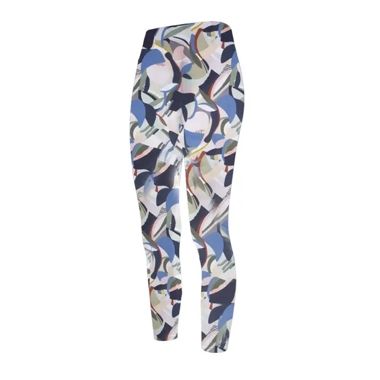 Leggings / Water: Maka - Hou Women P ＆ Yoga Leggings - MULTI - Barrel Multi M Bottom, Clothing, Fashion, Hong Kong, Japan | 71W10 - 02A