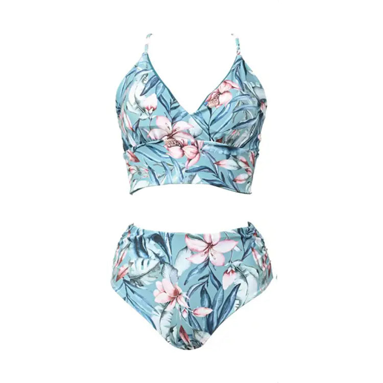 Swimsuits: Maka - Hou Women Reversible Bikini - GREEN LEAF - Clothing, Exceed By, Fashion, Green Leaf, Hong Kong | 20W04 - 12S3135 - M