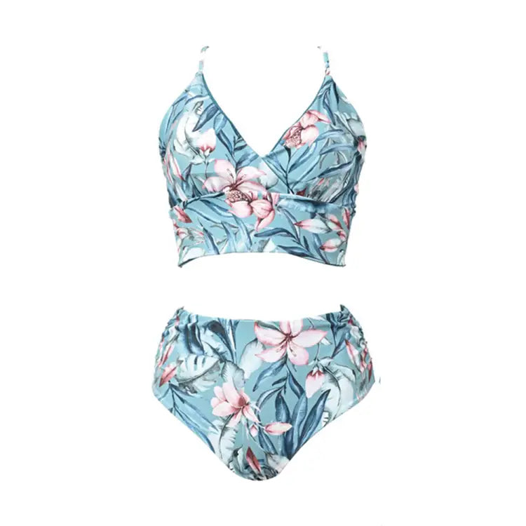 Swimsuits: Maka - Hou Women Reversible Bikini - GREEN LEAF - Clothing, Exceed By, Fashion, Green Leaf, Hong Kong | 20W04 - 12S3135 - M