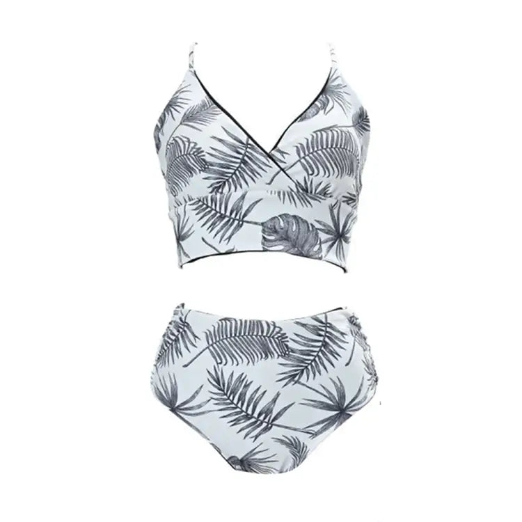 Swimsuits: Maka - Hou Women Reversible Bikini - MIX LEAF - Clothing, Exceed By, Fashion, Hong Kong, Japan | 20W04 - 12S2801 - M