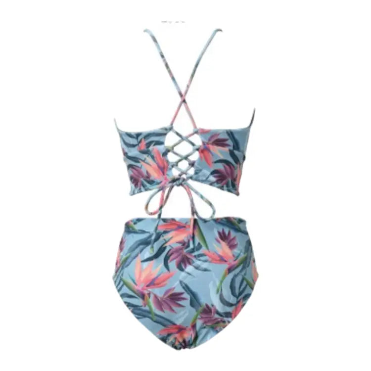 Swimsuits: Maka-Hou Women Reversible Bikini-NETTAI LEAF (Japanese Brand) - 20W04-12S4014-L, 20W04-12S4014-M, Clothing, Exceed By, Fashion