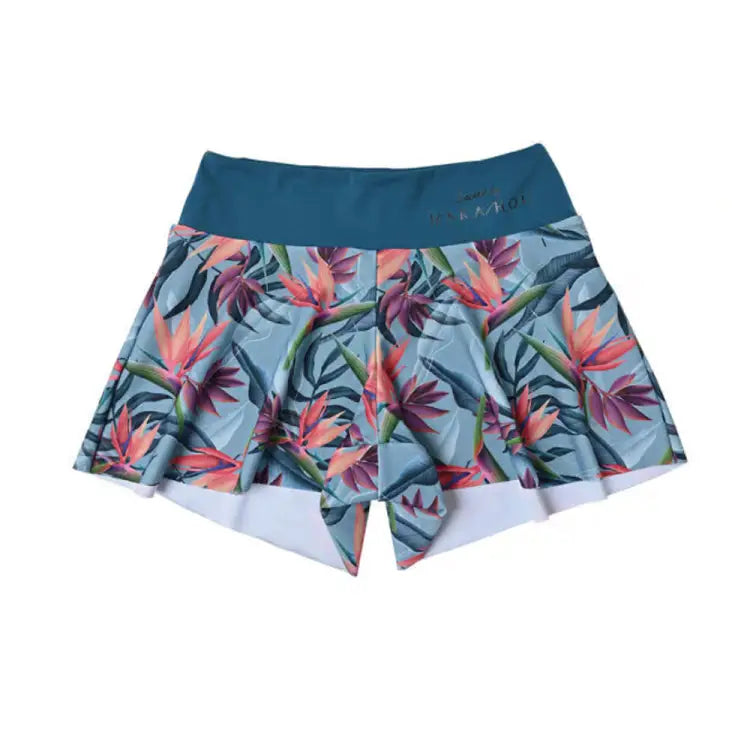 Boardshorts: Maka - Hou Women Summer Shorts - NETTAI LEAF - Nettai M Boardshorts, Bottom, Diving, Exceed By, Fashion | 41W09 - 22S2133 - M