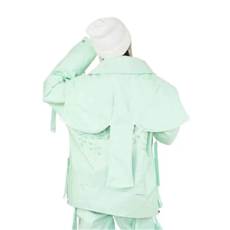 Jackets / Snow: Marqleen Coach Jacket-LTGR (Japanese Brand) [UNISEX] - 2024, Clothing, Ice & Snow, Jackets, Jackets / Snow | 24MQ05003-400-S