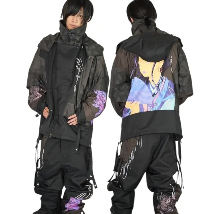 Jackets / Snow: Marqleen Coach Jacket-TIGER (Japanese Brand) [Unisex] - 2025, 25 WINTER SPECIAL OFFER, 25MQ06003-426-M, 25MQ06003-426-S,