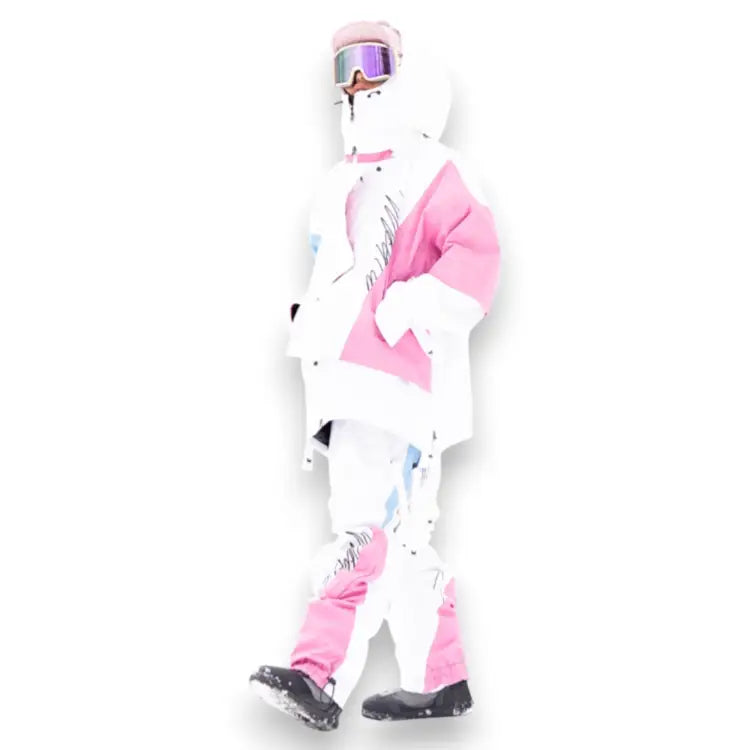 Jackets / Snow: Marqleen Coach Jacket-WHITEADD (Japanese Brand) [Unisex] - 2025, 25 WINTER SPECIAL OFFER, Clothing, Goggles Specials x Snow