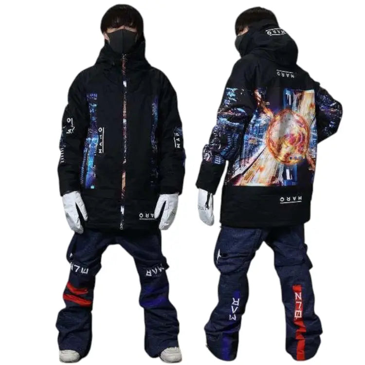 Jackets / Snow: Marqleen Galaxxxy Jacket EM-TOHRU (Japanese Brand) [Unisex] - 2025, 25 WINTER SPECIAL OFFER, Clothing, Goggles Specials x