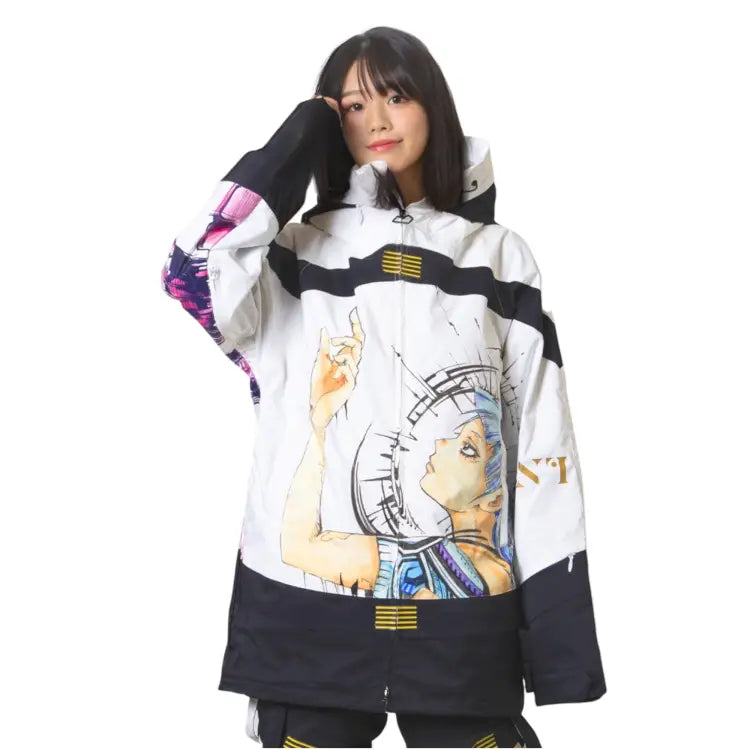Marqleen Galaxxxy Jacket-NARUSE (Japanese Brand) [Unisex Marqleen Galaxxxy Jacket-NARUSE (Japanese Brand) [Unisex