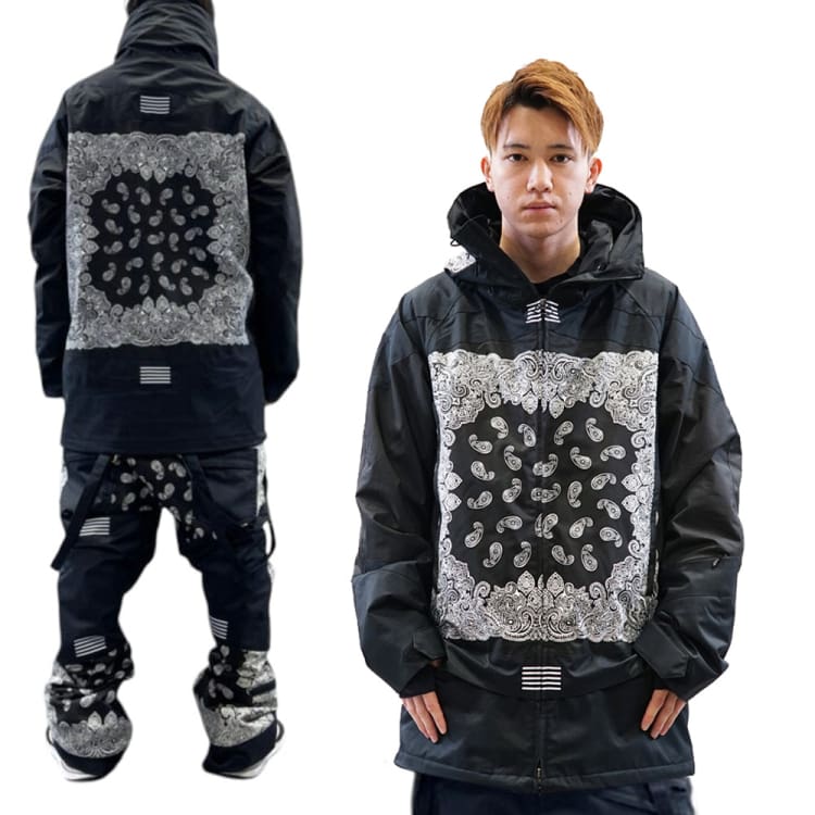 Jackets / Snow: Marqleen Galaxxy Jacket-BANDANABK (Japanese Brand) [UNISEX] - 2024, Bandanabk, Clothing, Ice & Snow, Jackets