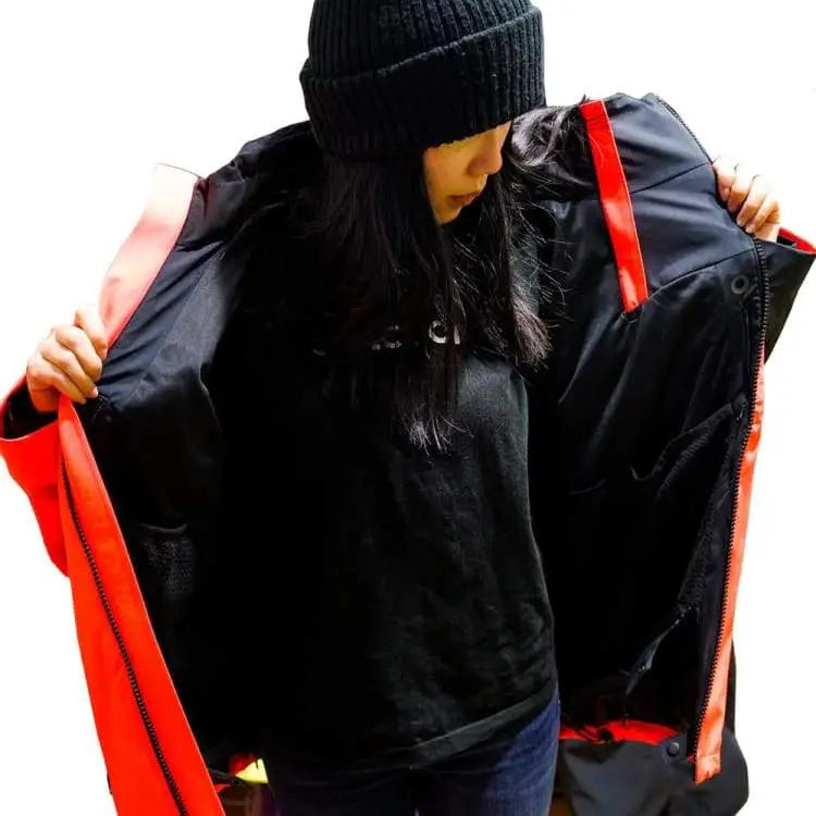 Jackets / Snow: [ PRE-ORDER ] MRS HARUMAKI SNOW JACKET (Japanese Brand) Blazing Orange [Unisex] - 1920 Blazing Orange Clothing Ice & Snow