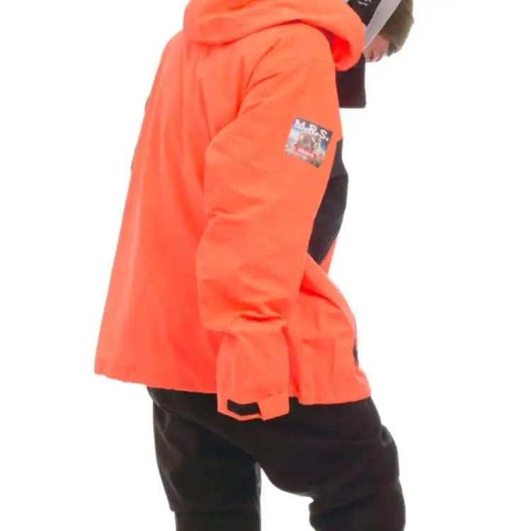 Jackets / Snow: [ PRE-ORDER ] MRS HARUMAKI SNOW JACKET (Japanese Brand) Blazing Orange [Unisex] - 1920 Blazing Orange Clothing Ice & Snow