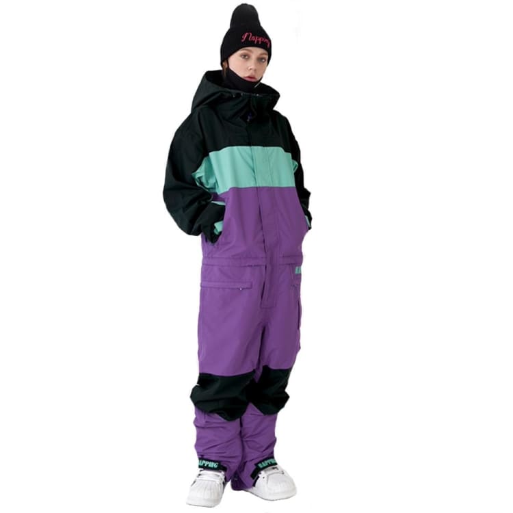 One Piece / Snow: NAPPING J-2 AXA ONE PIECE SNOWSUIT-PURPLE - NAPPING / S / PURPLE / 2021, Clothing, Ice & Snow, Jackets, KT20200331-A | 