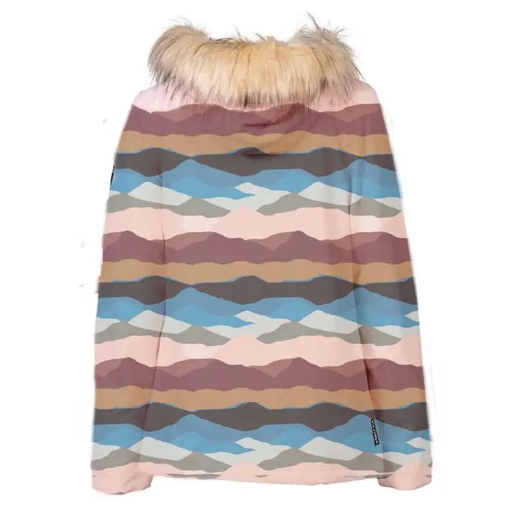 Jackets / Snow: NIKITA Women Hawthorne Print Snow Jacket-Mountain Scape - 2021, Clothing, Ice & Snow, Jackets, Jackets / Snow | 