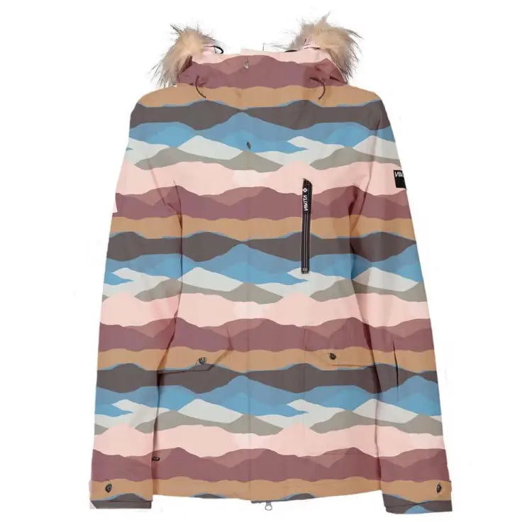 Jackets / Snow: NIKITA Women Hawthorne Print Snow Jacket-Mountain Scape - NIKITA / S / Mountain Scape / 2021, Clothing, Ice & Snow, Jackets,