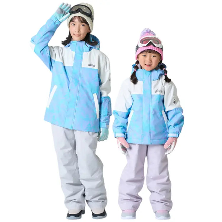 Jackets / Snow: Nima Kids Camo Snow Suits-MULTI (Japanese Brand) - 2025, 25JR-1601-21P-110, 25JR-1601-21P-120, 25JR-1601-21P-130,