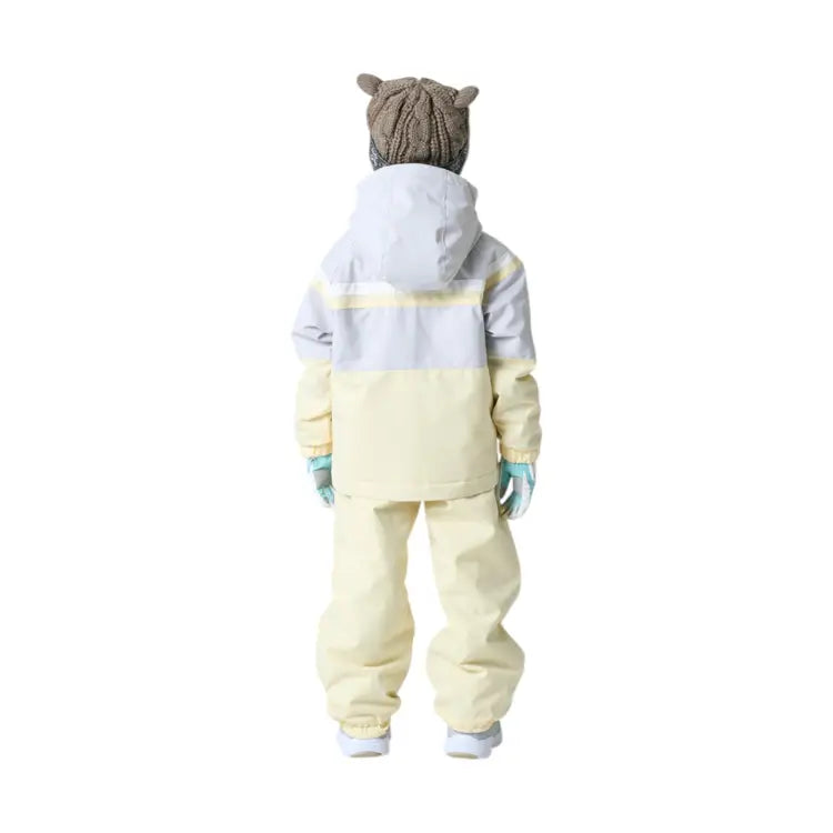 Jackets / Snow: Nima Kids Classic Snow Suits-YELLOW (Japanese Brand) - 2025, 25JR-1601-21P-110, 25JR-1601-21P-120, 25JR-1601-21P-130,