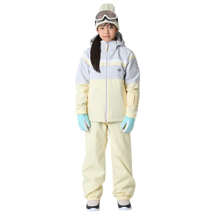 Jackets / Snow: Nima Kids Classic Snow Suits-YELLOW (Japanese Brand) - Nima / Blue / 130 / 2025, 25JR-1601-21P-110, 25JR-1601-21P-120,