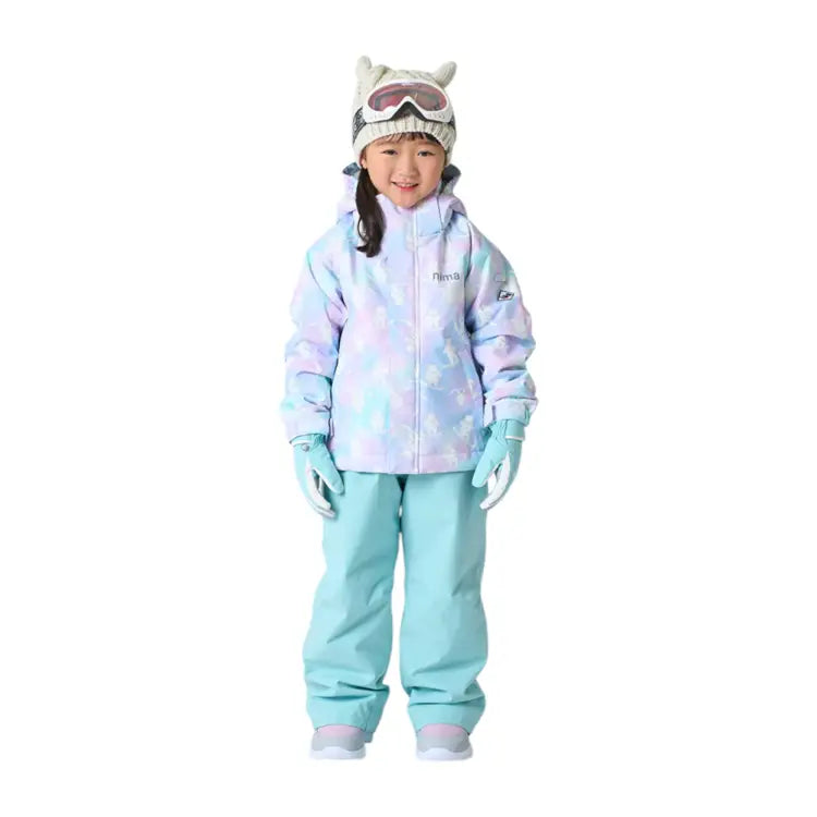 Jackets / Snow: Nima Kids Rider Snow Suits-RAINBOW (Japanese Brand) - Nima / Rainbow / 110 / 2025, 25JR-1601-21P-110, 25JR-1601-21P-120,