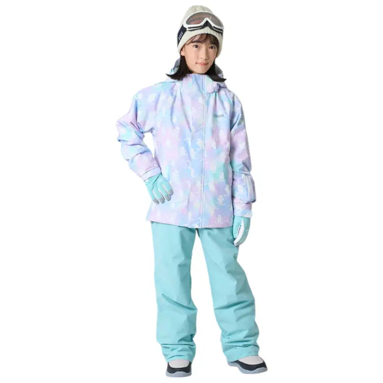 Jackets / Snow: Nima Kids Rider Snow Suits-RAINBOW (Japanese Brand) - Nima / Rainbow / 130 / 2025, 25JR-1601-21P-110, 25JR-1601-21P-120,