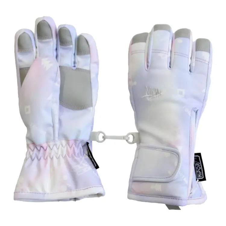 Gloves & Mittens / Snow: Nima Kids Snow Gloves-RAINBOW (Japanese Brand) - Nima / Rainbow / 110 / 2024, Accessories, Black, Gloves, Gloves &