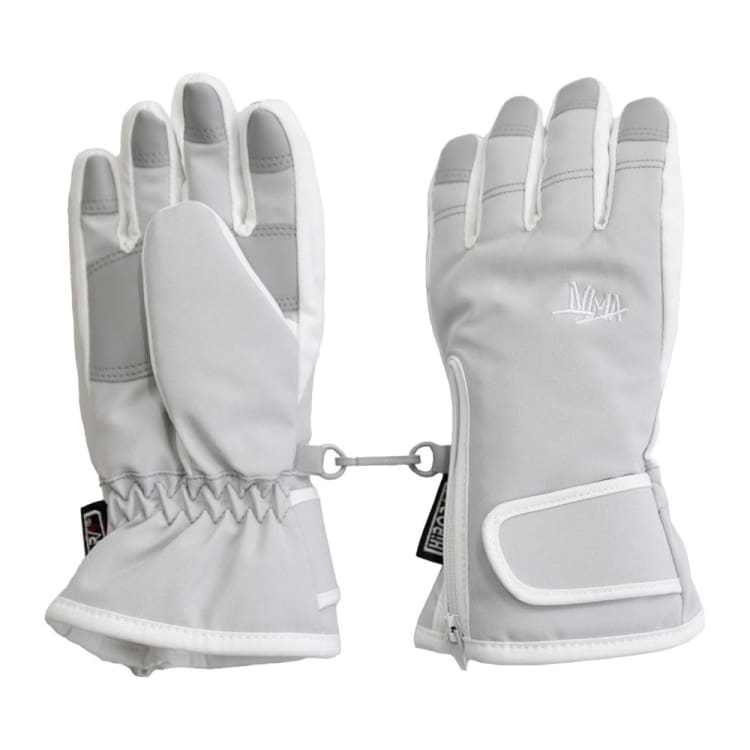 Gloves & Mittens / Snow: Nima Kids Snow Gloves-SILVER (Japanese Brand) - Nima / Silver / 110 / 2024, Accessories, Black, Gloves, Gloves &