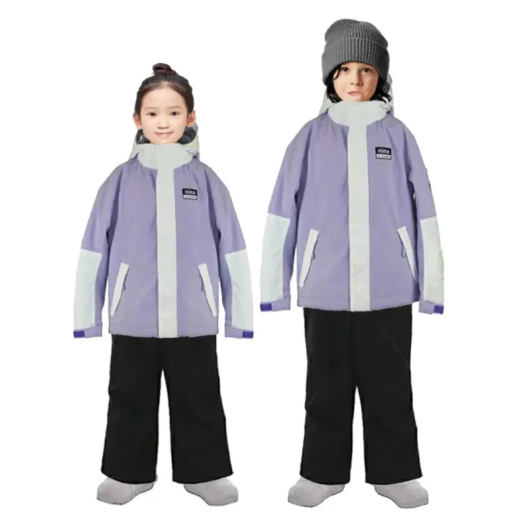 Jackets / Snow: Nima Kids Snow Suits-PURPLE (Japanese Brand) - 2023, Clothing, Ice & Snow, Jackets, Jackets / Snow | NIMA-78-JR1408-140