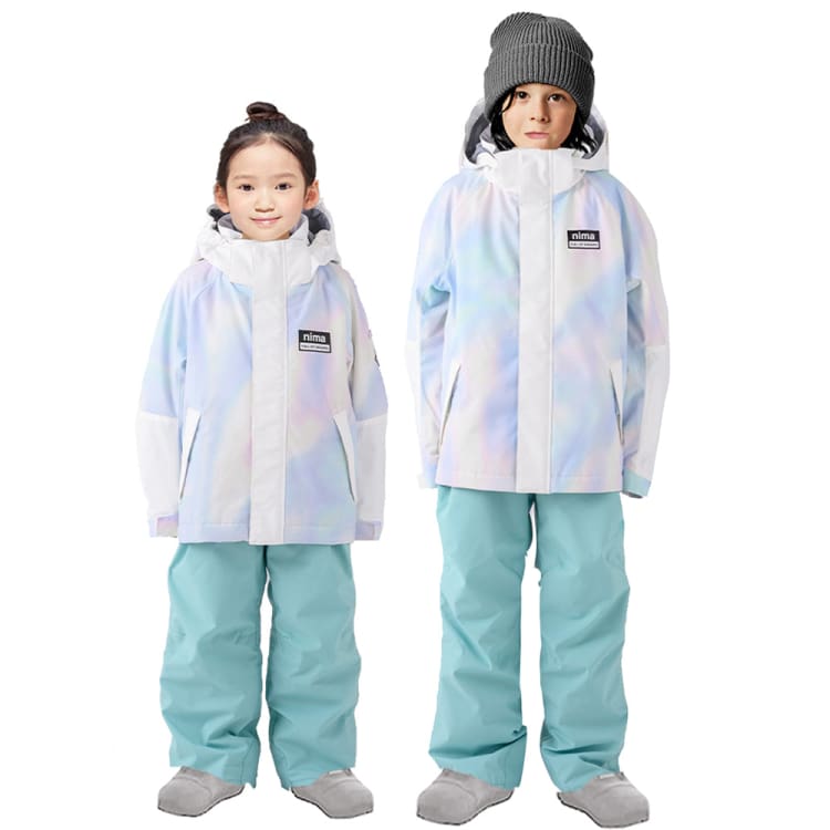Jackets / Snow: Nima Kids Snow Suits-RAINBOW (Japanese Brand) - Nima / Rainbow / 110 / 2023, Clothing, Ice & Snow, Jackets, Jackets / Snow |