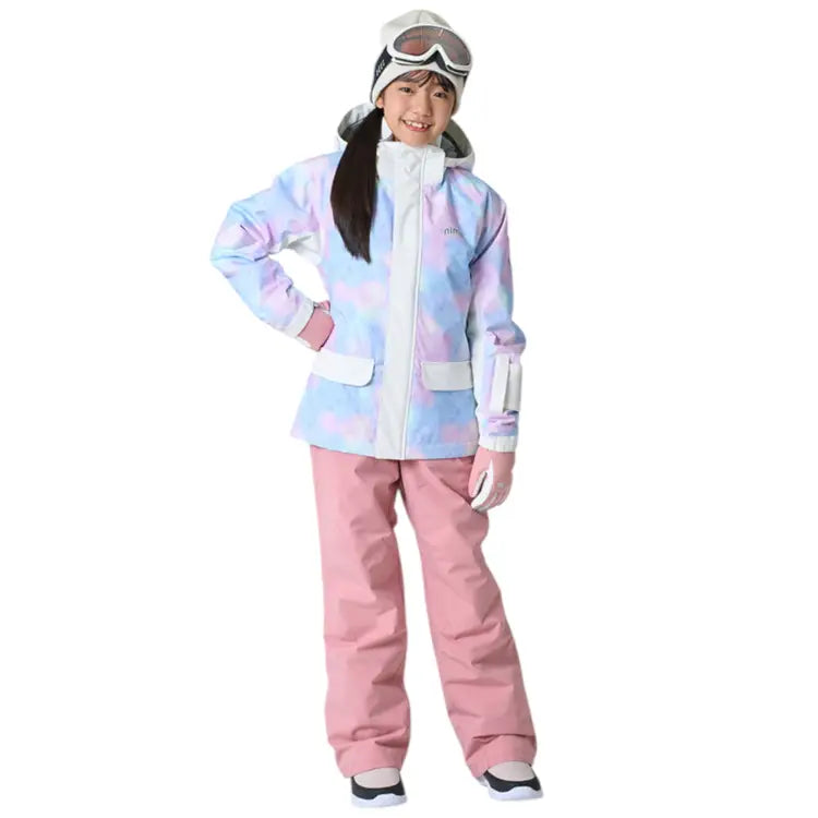 Jackets / Snow: Nima Kids Summit Snow Suits-RAINBOW (Japanese Brand) - Nima / Rainbow / 130 / 2025, 25JR-1601-21P-110, 25JR-1601-21P-120,